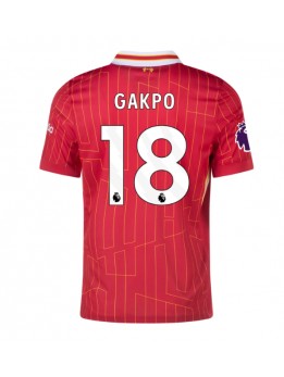 Liverpool Cody Gakpo #18 Heimtrikot 2024-25 Kurzarm